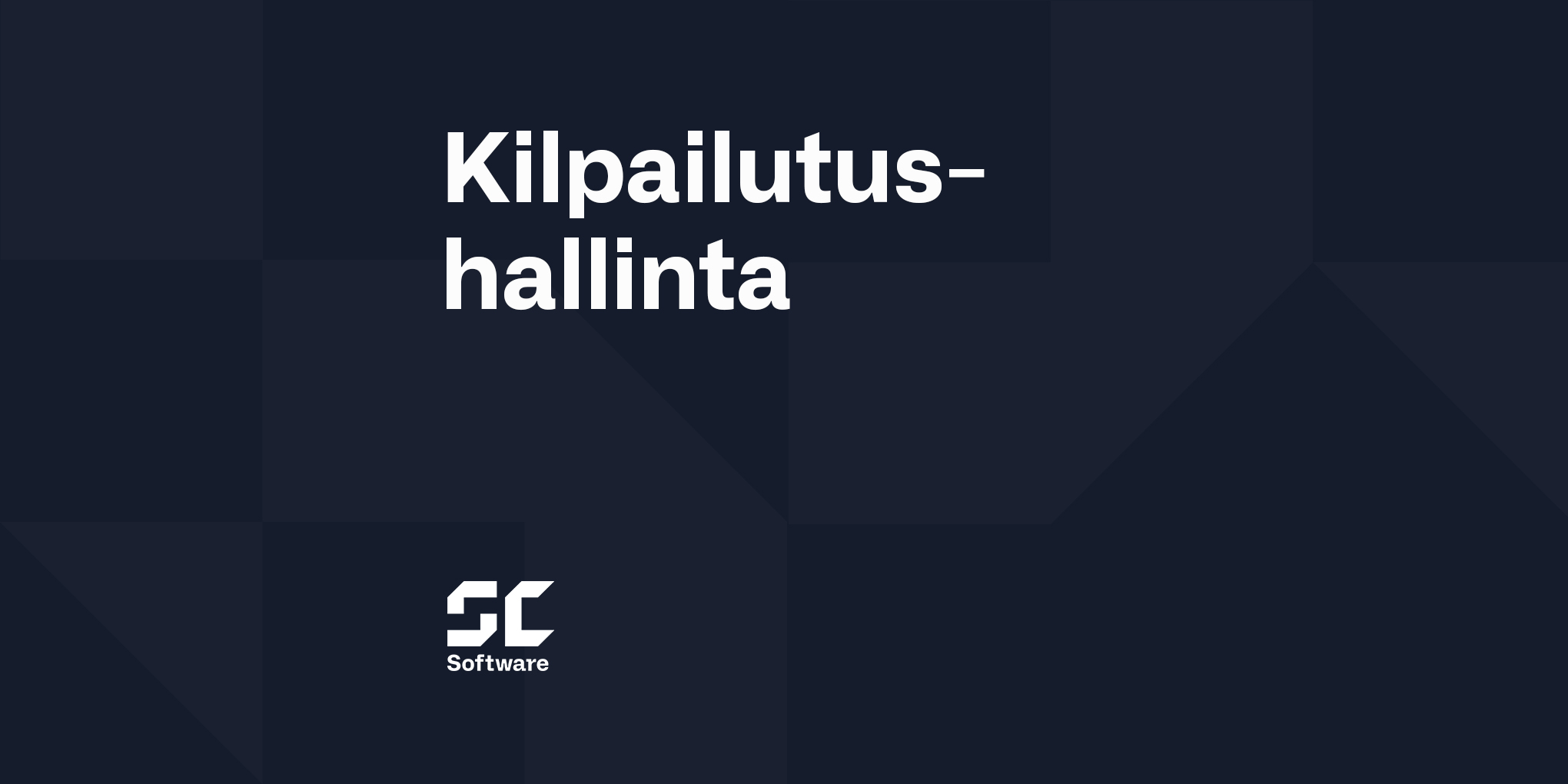 Kilpailutushallinta osaksi SC Softwaren hankinnan ratkaisuja